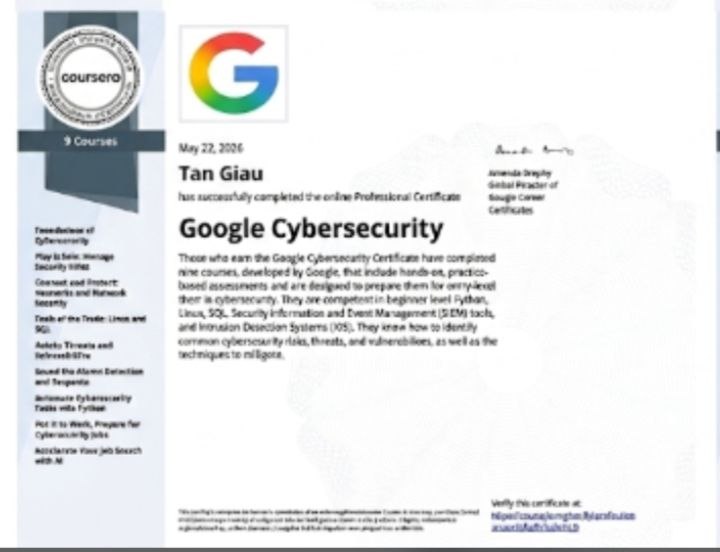 Google Cybersecurity
