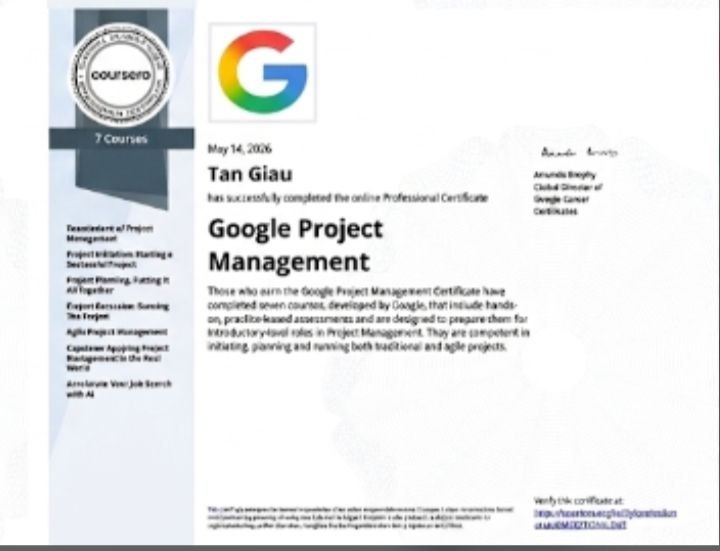 Google Project Management